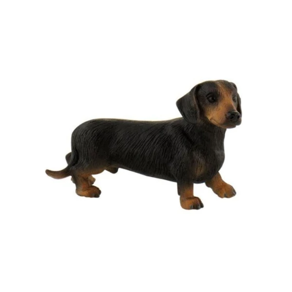 Apollo a rövid szőrű tacskó kutya játékfigura - Bullyland