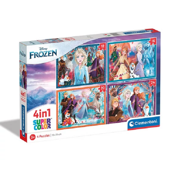 Jégvarázs 2. 4 az 1-ben puzzle - Clementoni