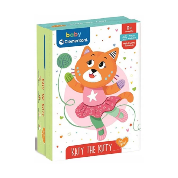 Katy a plüss cica - Clementoni baby
