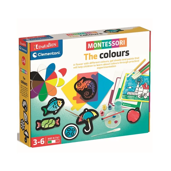 Montessori - A színek felfedezése fejlesztőjáték - Clementoni
