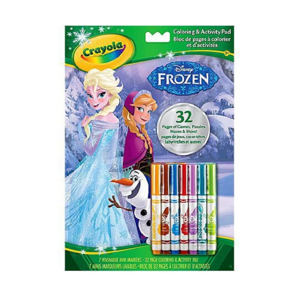 Crayola: Jégvarázs kifestő foglalkoztató szett