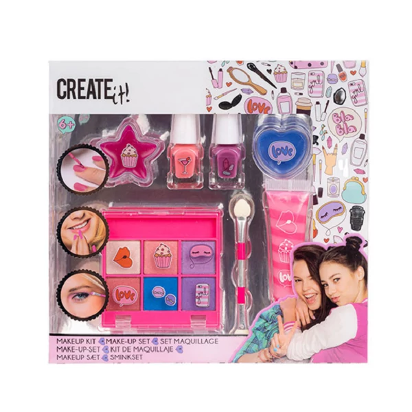 Create It!: 8db-os pink smink szett