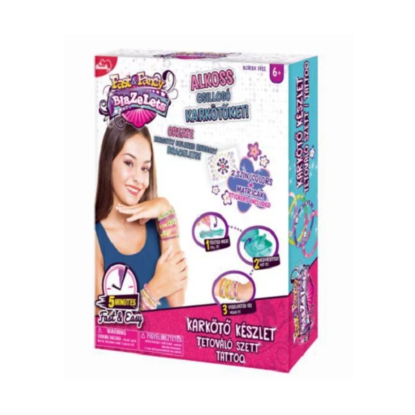 Fast & Fancy karkötőkészítő - tetováló készlet