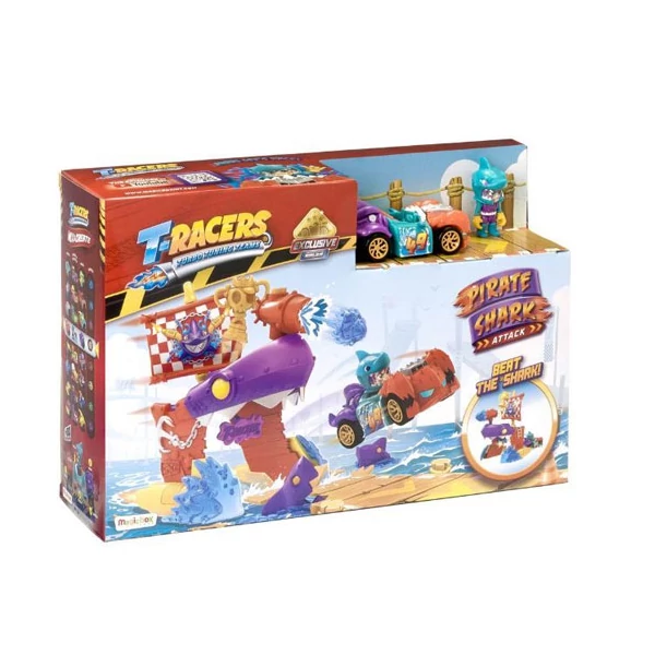 T-Racers: Kalóztámadás cápákkal játékszett