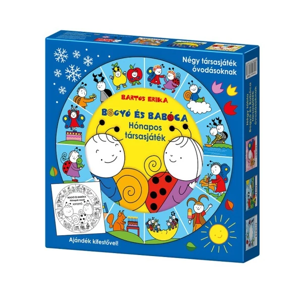 Bogyó és Babóca: Hónapok társasjáték