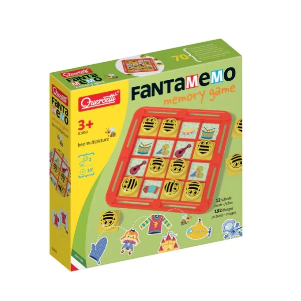 Quercetti: Fanta Memo Méhecskés memóriajáték