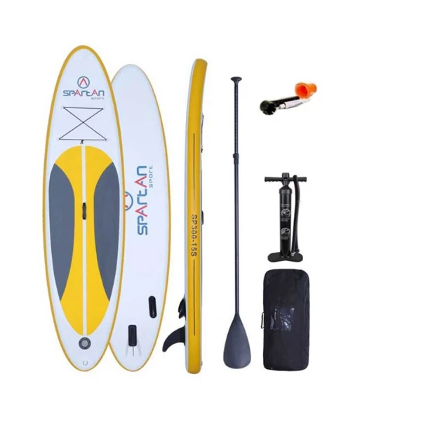 Sárga-fekete SP-300 SUP Stand Up Paddle készlet 300cm-es - Spartan