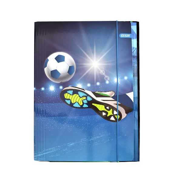 Spirit: Game on foci mintás gumis mappa A/4-es méretben