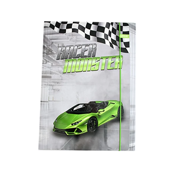 Spirit: Racer Monster gumis mappa A/4-es méretben