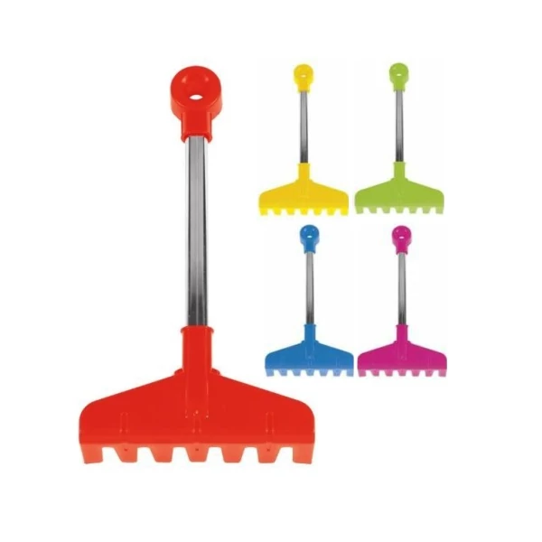 Gereblye fém nyéllel több színváltozatban 32cm-es - Wader