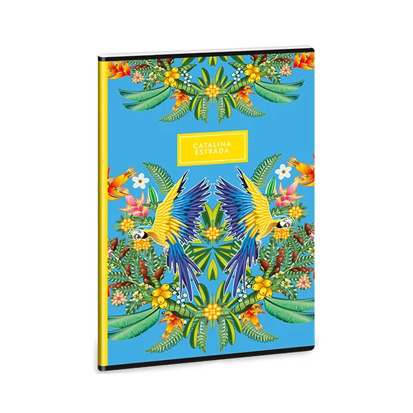 Ars Una: Catalina Estrada Araratiti extra kapcsos négyzethálós kockás füzet 40 lapos A/4