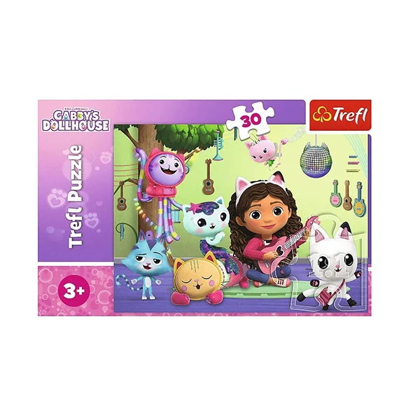 Gabi babaháza 30db-os puzzle - Trefl