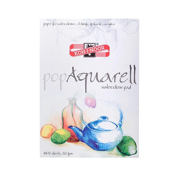 ICO: KOH 9920 Famentes rajzfüzet Pop Aquarell A/4-es 10db-os