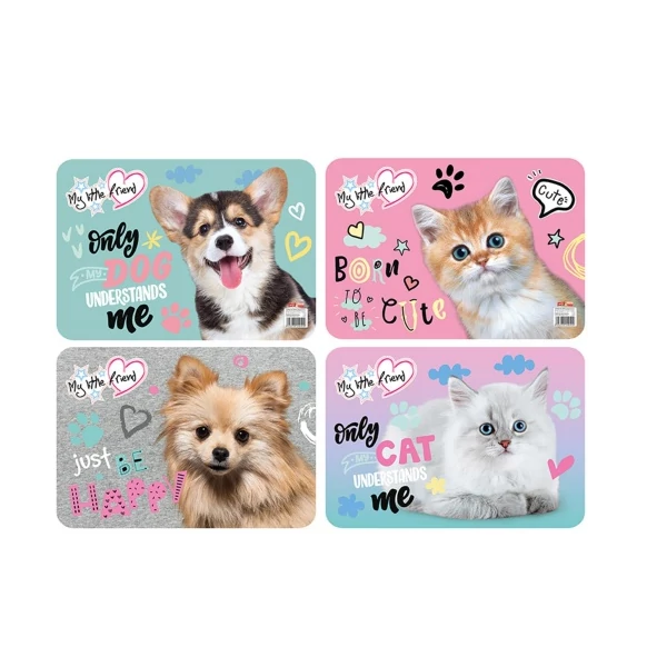 My Little Friend kétoldalas karton könyöklő több változatban