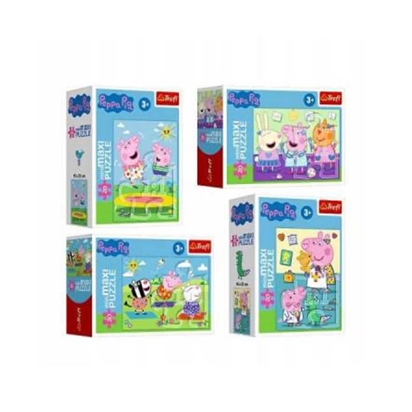 Peppa malac és barátai 20db-os MiniMaxi puzzle - Trefl