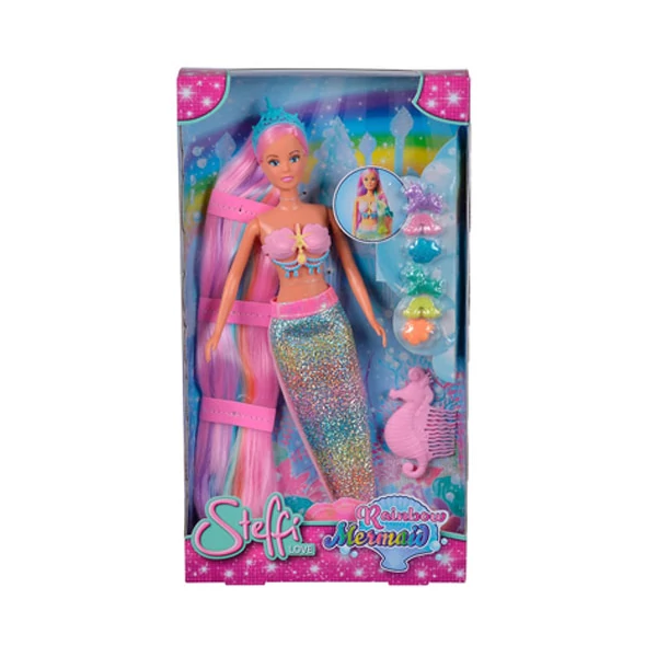 Steffi Love: Szivárvány sellő baba - Simba Toys