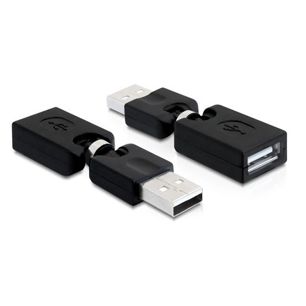 Delock forgatható adapter USB 2.0-A apa > anya