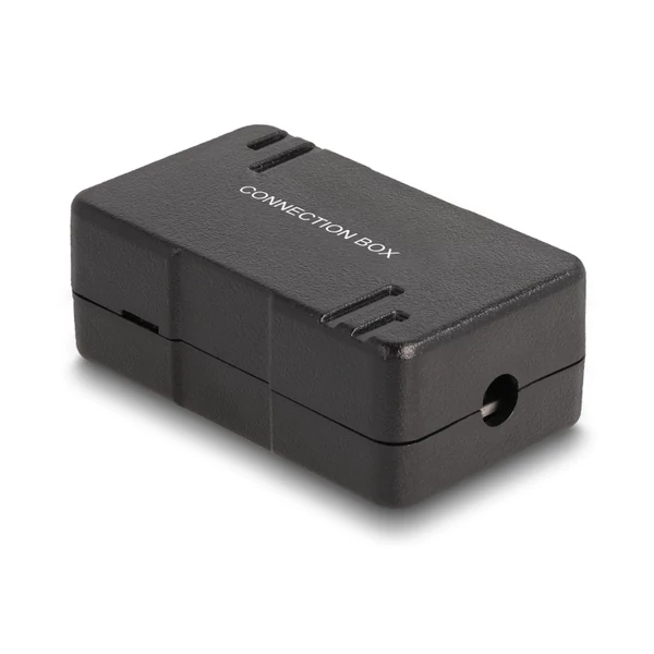 Delock Hálózati kapcsolat doboz LSA Cat.6, fekete