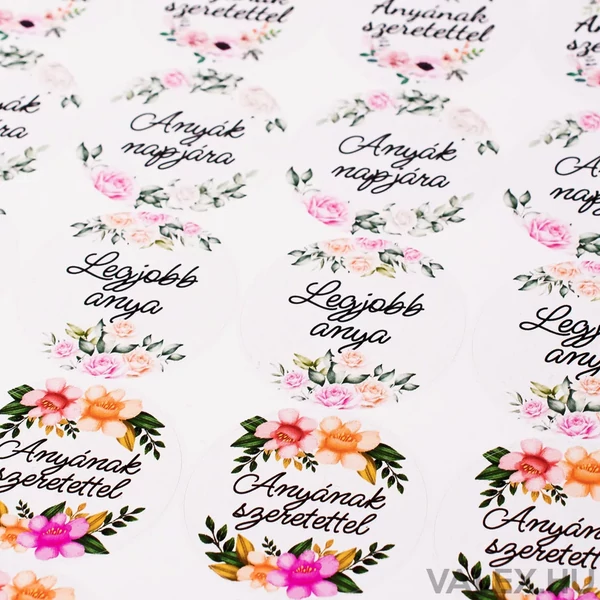 Anyáknapi ajándék matrica szett 24 db DM05-01