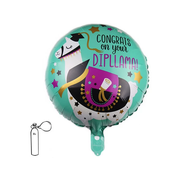 Ballagási fólialufi 46 cm lámás