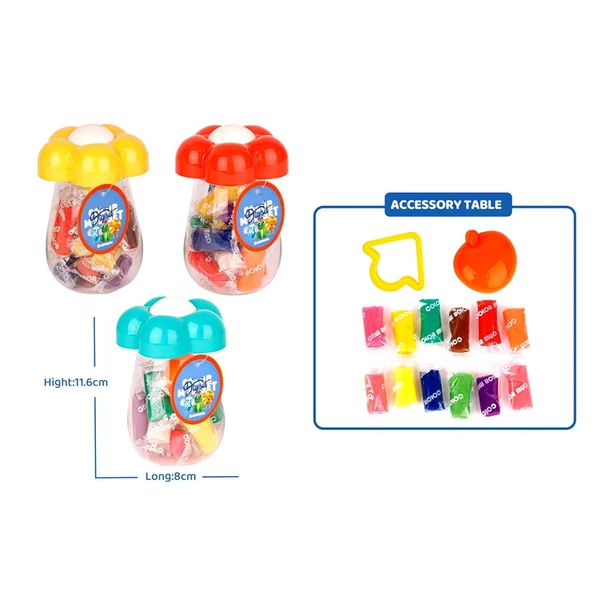 Gyurmakészlet műanyag dobozban 90185