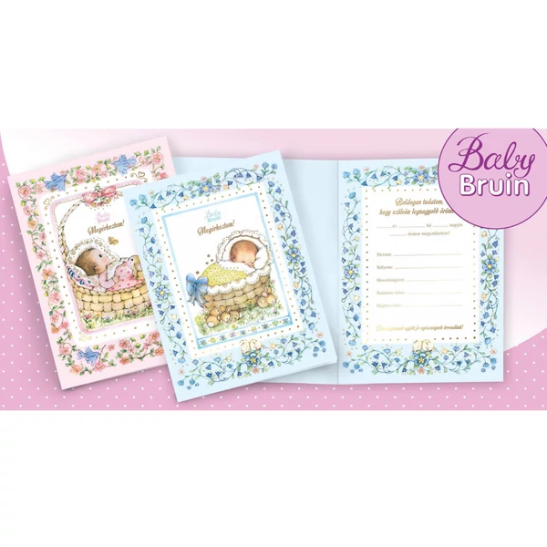 Megérkeztem! Képeslap kétféle mintával 211001