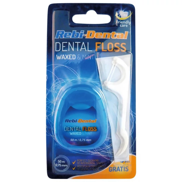 Rebi-Dental mentolos fogselyem 50M