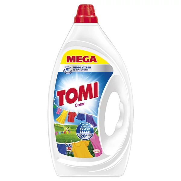 Tomi MEGA Color mosógél 3,96L 88mosás 