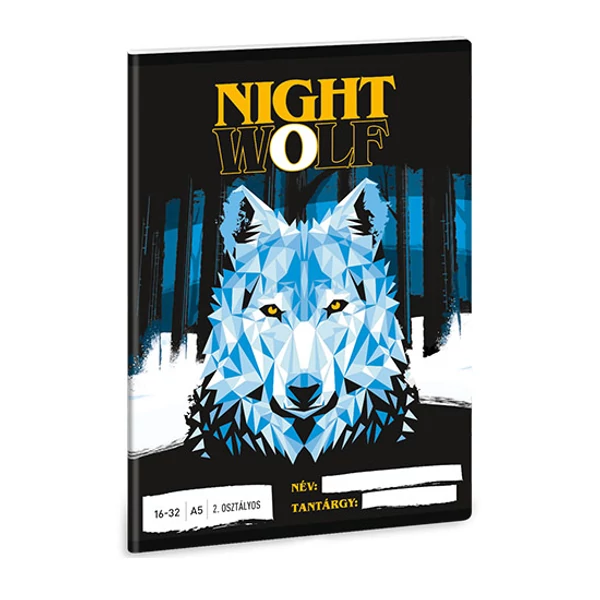 Ars Una: Nightwolf 2.osztályos vonalas füzet A/5 16-32