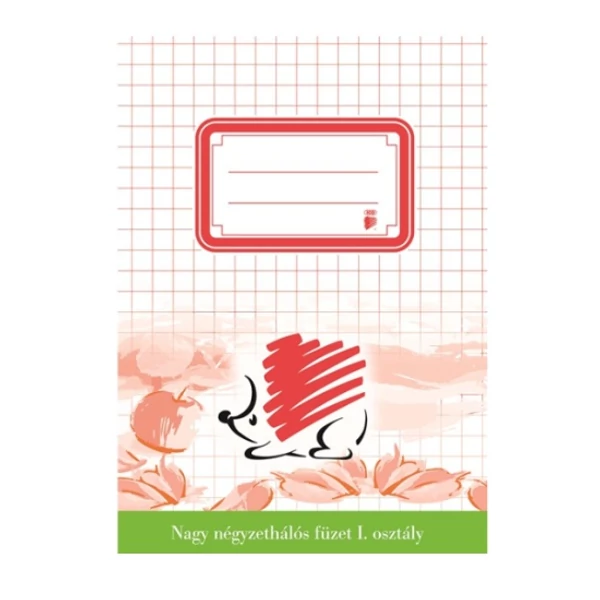 ICO: Süni nagy négyzethálós füzet A/5 1.osztályos