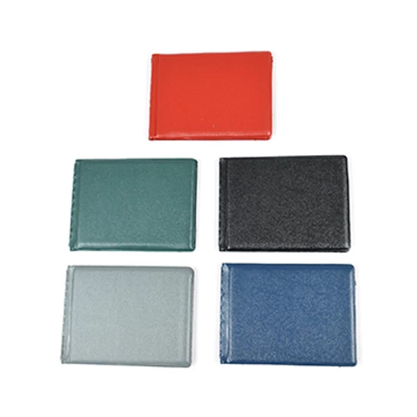 Névjegykártyatartó 10 zsebes többféle színben