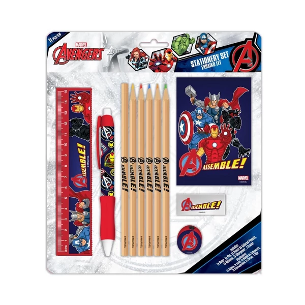 Marvel Bosszúállók 11db-os írószer szett