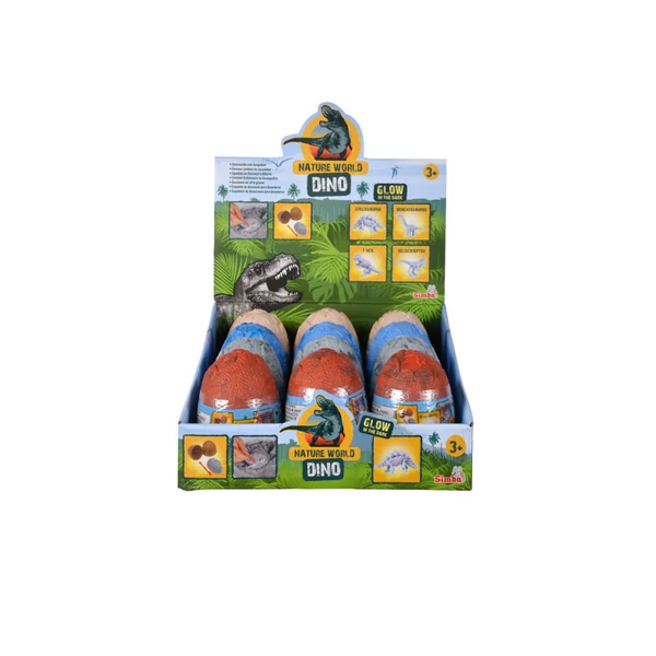 Dinoszaurusz csontváz tojásban többféle változatban - Simba Toys