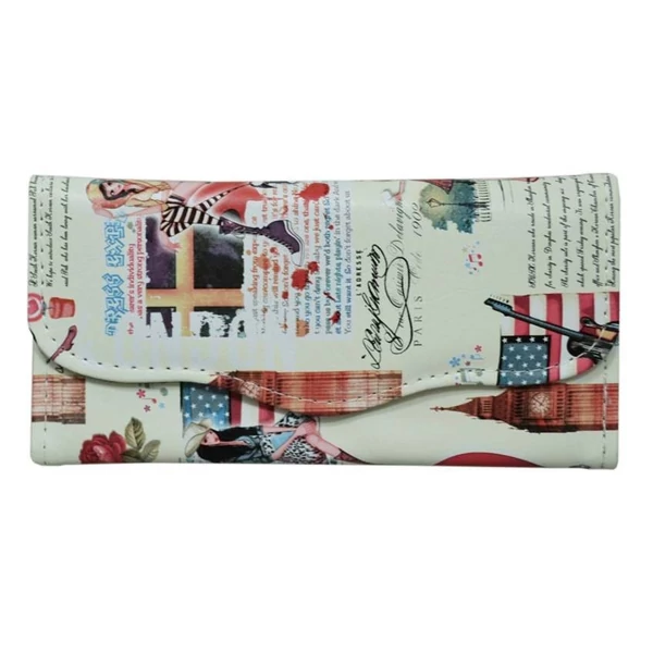 Pénztárca többféle változatban 19,5x9,5cm 70886