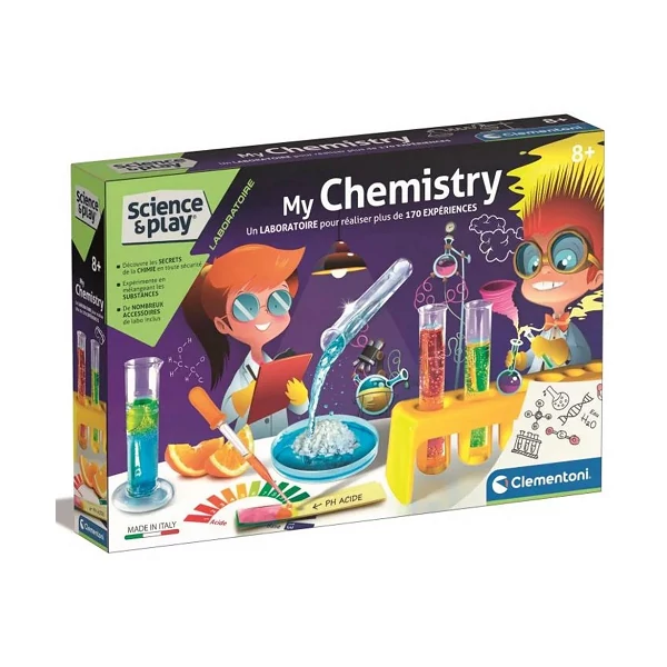 Science & Play: Az én kémiai laborom játékszett - Clementoni