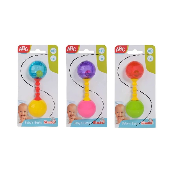 ABC első csörgőm bébi játék többféle változatban - Simba Toys