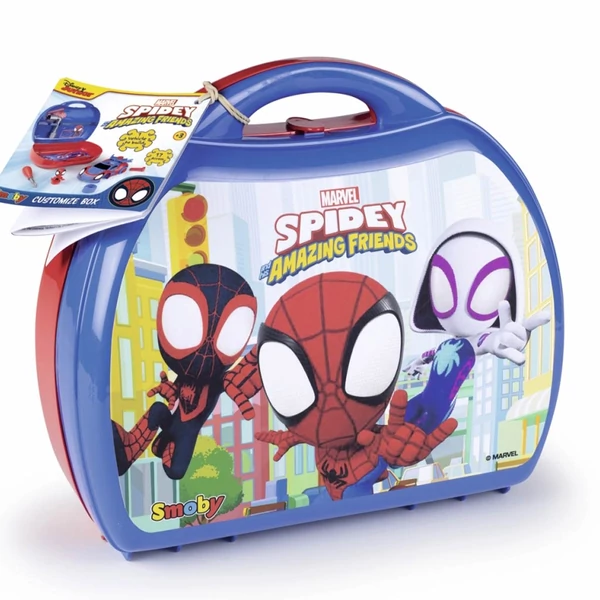 Smoby Spidey összeszerelhető autó bőröndben - Simba Toys
