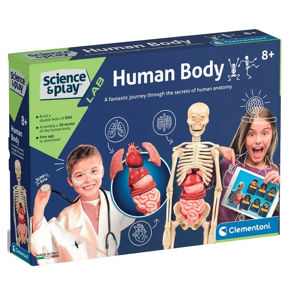 Az emberi test tudományos játékszett - Clementoni