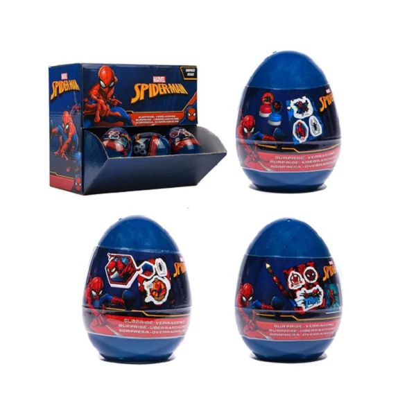 Pókember kék meglepetés tojás - Canenco