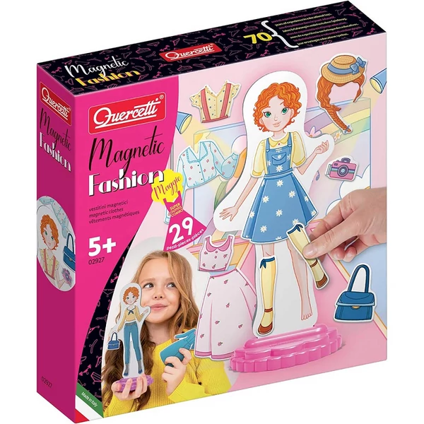 Quercetti: Mágneses babaöltöztető játék - Maggie