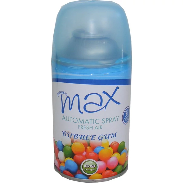 Max Bubble gum illatú légfrissítő utántöltő 260ml