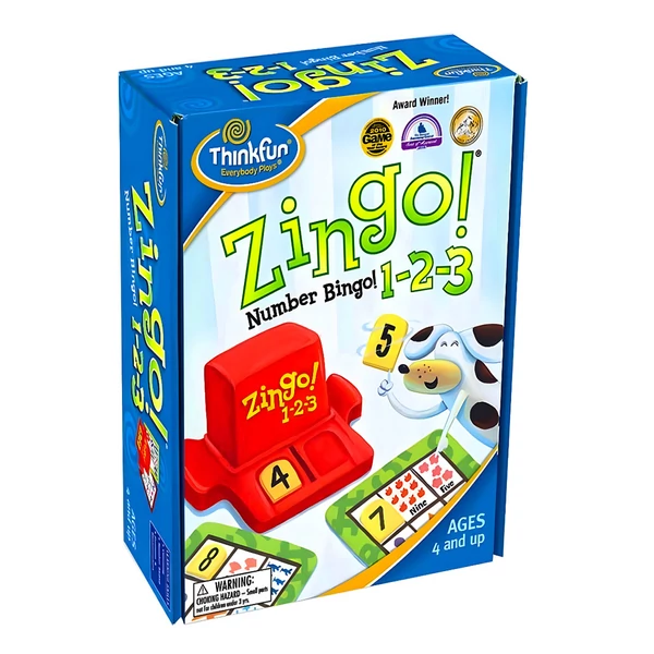 Thinkfun: Zingo 1-2-3 társasjáték