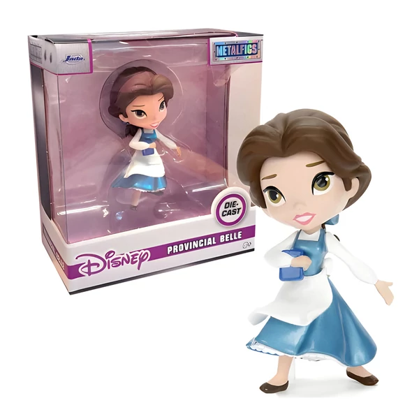Disney: Szépség és a szörnyeteg - Belle fém figura - Simba Toys