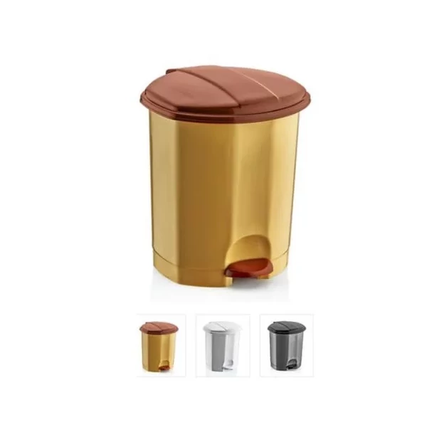 Pedálos szemetes háromféle színben 11L