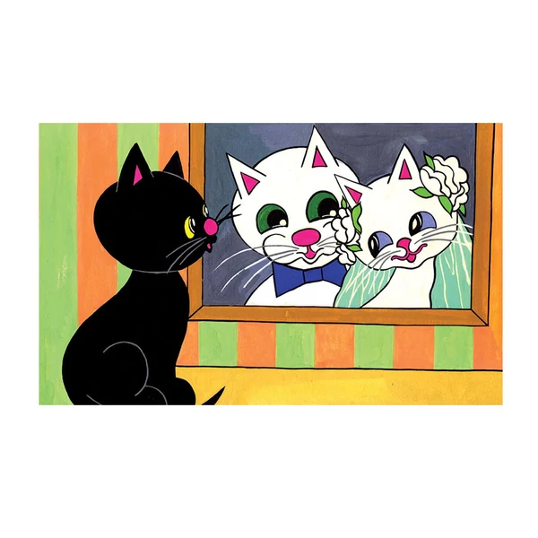 Cikicakk, a fekete cica diafilm