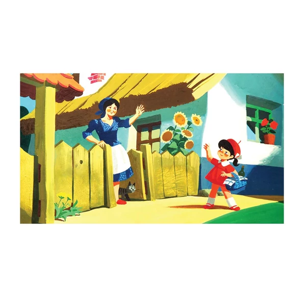 Grimm testvérek: Piroska és a farkas diafilm