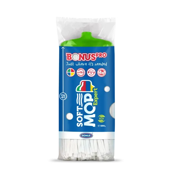 Bonus Pro Softmop Expert zöld felmosófej 250g