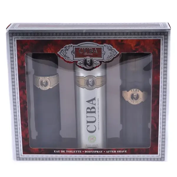 Cuba Gold férfi deo, aftershave, parfüm ajándékcsomag