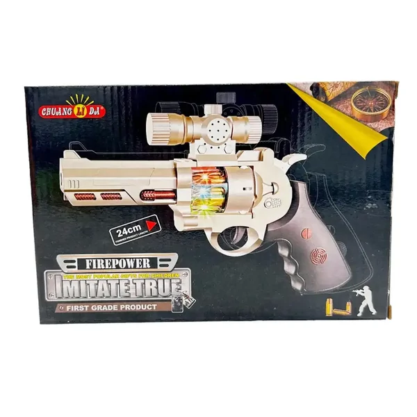 Játék elemes pisztoly 47574