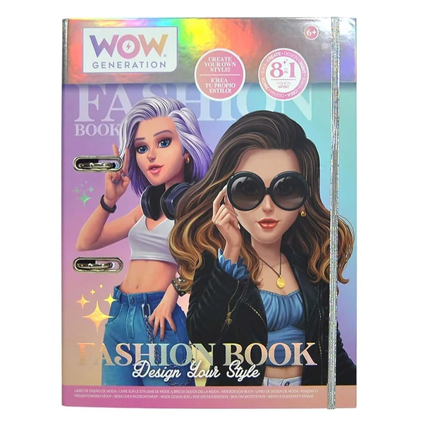 WOW Generation: Divat és stílus matricás öltöztető és foglalkoztató